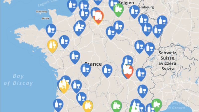 On a créé une carte des lieux où pratiquer la LSF !